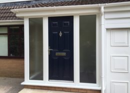 White Porch Composite Door